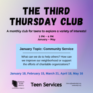 The Third Thursday Club for Tweens & Teens