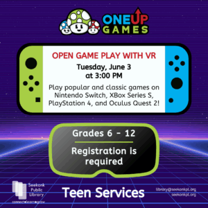 Open Gameplay with VR for Tweens and Teens