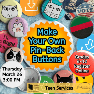 Make Your Own Pin-Back Buttons